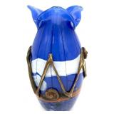 Misu Coman Signed Romanian Art Glass Vase