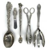 5pc Godinger & Gorham Silverplate