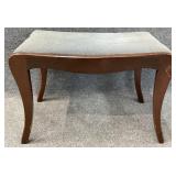 Mahogany Sabre Leg Vanity Bench