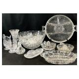 Vintage Glass Punch Set & More