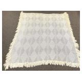 93 x 112 Vintage Crochet Lace Quilt