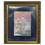 Vintage Russian Cathedral Painting