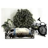 Metal Bird Cage, Bird Nest Basket & More