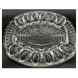 L.E. Smith Rectangle Deviled Egg / Relish Tray