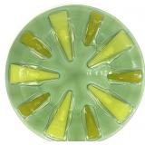 Higgins Mid Century Fused Art Glass Charger