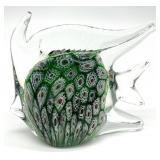 Art Glass Fish Paperweight