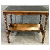Antique Walnut Accent Table