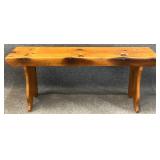 Antique 4ft Pine Bench