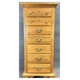 Jamestown Sterling Oak Lingerie Chest