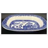 Vintage Ridgways England Blue Willow Dish