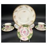 7pc Limoges & Royal Grafton Porcelain China