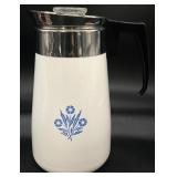 Corning Ware Blue Cornflower Percolator