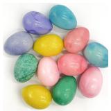 12 Small Alabaster Stone Eggs