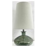 Mid Century Style Small Glass Lamp