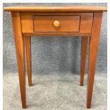 Walnut One Drawer Stand