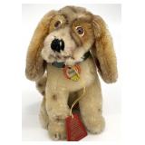 Vintage Steiff FAO Schwarz Mohair Plush Dog