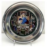 Jefferson Pewter Church of the Advent Plate