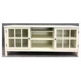 White TV Stand
