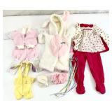 Asst Vintage Cabbage Patch Kids Clothes & More