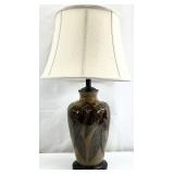 Art Nouveau Style Berries & Leaves Table Lamp