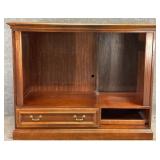 Mahogany Media Stand