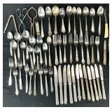 Asst Vintage Flatware - Silver Plate & More