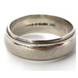 Rings o Bliss 14K White Gold Ring / Wedding Band