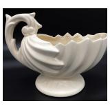 Vintage Nelson McCoy Pottery Shell Planter