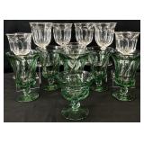 Fostoria Jamestown & Heisey Colonial Glasses