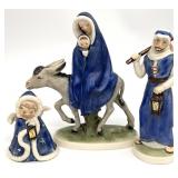 3pc Goebel Hummel Nativity Figures