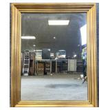 Vintage Gold Wood Framed Wall Mirror