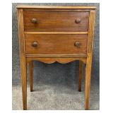Mahogany Sewing Stand