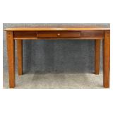 Cherry One Drawer Console Table