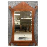 Caro-Craft Chippendale Style Beveled Wall Mirror