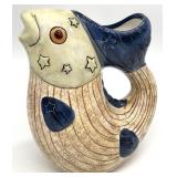 Carol Endres Stars & Stripes Fish Pitcher