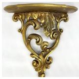 Vintage Syroco Wall Shelf