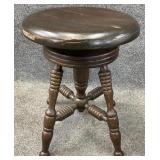 Antique Piano Stool