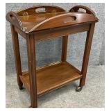 Cherry Lift Top Butler's Cart