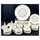 MCM Metlox Poppytrail Aztec Dinnerware