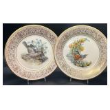 2 Lenox Boehm Bird Plates