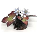 Norman Brumn Copper Enamel & Driftwood Sculpture