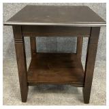 Espresso Finish Accent Table
