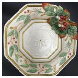 Fitz & Floyd Winter Wonderland Canape Plate