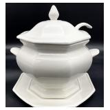 Vintage Calif USA Ceramic Soup Tureen