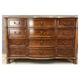Drexel Bow Front Triple Dresser