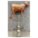 Cow Decorative Metal Weathervane