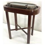 Vintage Brass Ship's Porthole Table