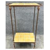 Italian Heavy Metal & Tile Stand