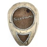 Vintage Seeburg Teardrop Wall Speaker Case