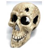 Cast Iron Human Scull Life Size